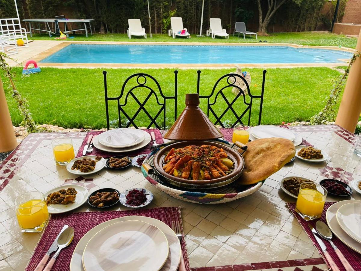 Ilafe Farmhouse, Villa Avec Piscine Chauffee Privee Et Jacuzzi Pour Familles Marrakesh Exterior foto